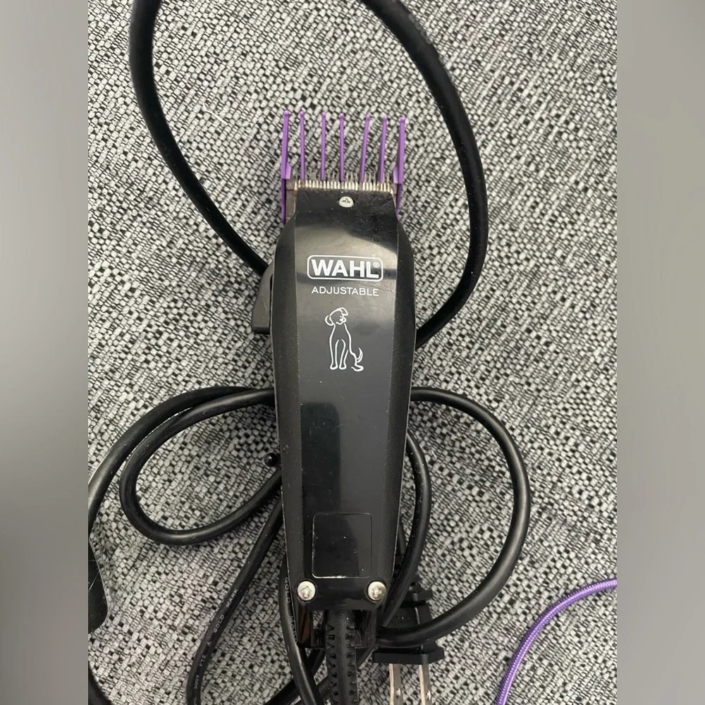 Wahl Black and Purple Adjustable Hair Clipper